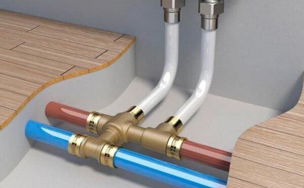 Первинне прокладання води та каналізації