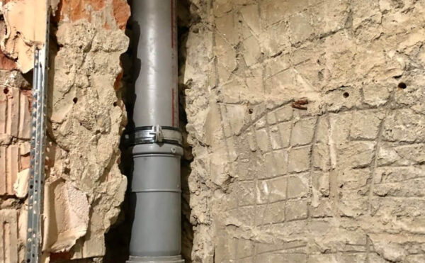 Заміна стояків каналізації